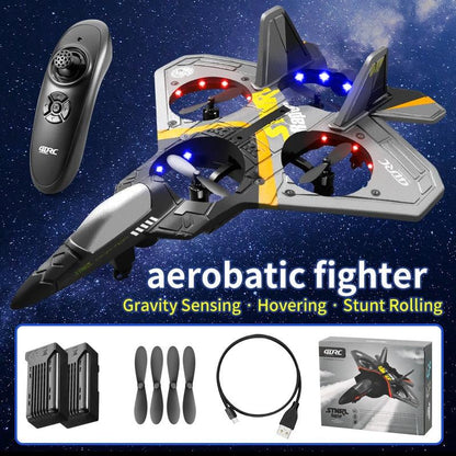 V17 Gravity Sensing Rc Plane Aircraft Glider Radio Control Helicopter EPP Foam Remote Controlled Airplane Toys for Boys Children - RCDrone
