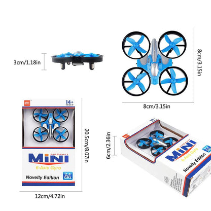 RH807 Drone - 2.4G Mini Four-axis Aircraft One-button Return To Headless Mode Small Remote Control Aircraft Children's Toys RC Quadcopter - RCDrone