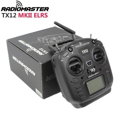 NEW RadioMaster TX12 MKII MK2 Mark 2 16ch ELRS 2.4G Support OPENTX and EDGETX Remote Control Transmitter for FPV Drone Racing - RCDrone