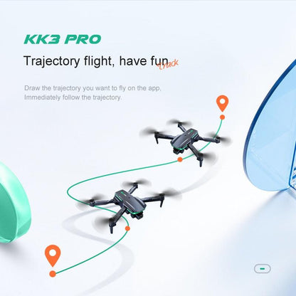 KK3 Pro Mini Drone - 4K HD Dual Camera Helicopter With Profession Obstacle Avoidance RC Plane WiFi FPV Foldable Quadcopter Toy - RCDrone