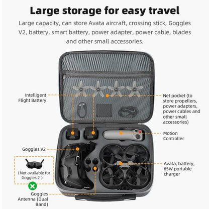 Shoulder Bag for DJI Avata - Carrying Bag Portable Storage Bag Outdoor Handbag Drone Accessories - RCDrone