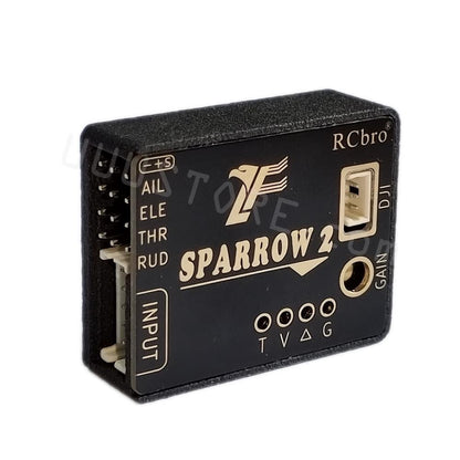 Lefei V2 Sparrow 6-Axis Return Home Stabilization with GPS Module Gyroscope Flight Controller for Air Unit FPV RC Airplanes Part - RCDrone