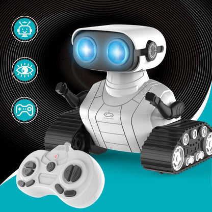 Smart Robot Rechargeable RC Ebo Robot - Toys For Kids Remote Control Interactive Toy With Music Dancing LED Eyes Children Gift