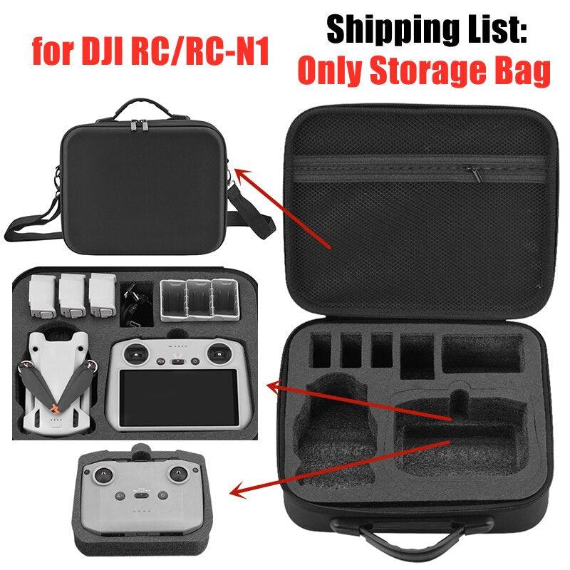 Shoulder Bag Transport Storage for DJI Mini 3 Pro Drone and RC-N1 Remote  Controller - GRAY - Maison Du Drone
