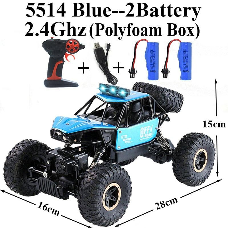 Paisible Rock Crawler 4WD 6WD Off Road RC Car Remote Control Toy Machine On Radio Control 4x4 Drive Car Toy For Boys Gilrs 5514 - RCDrone