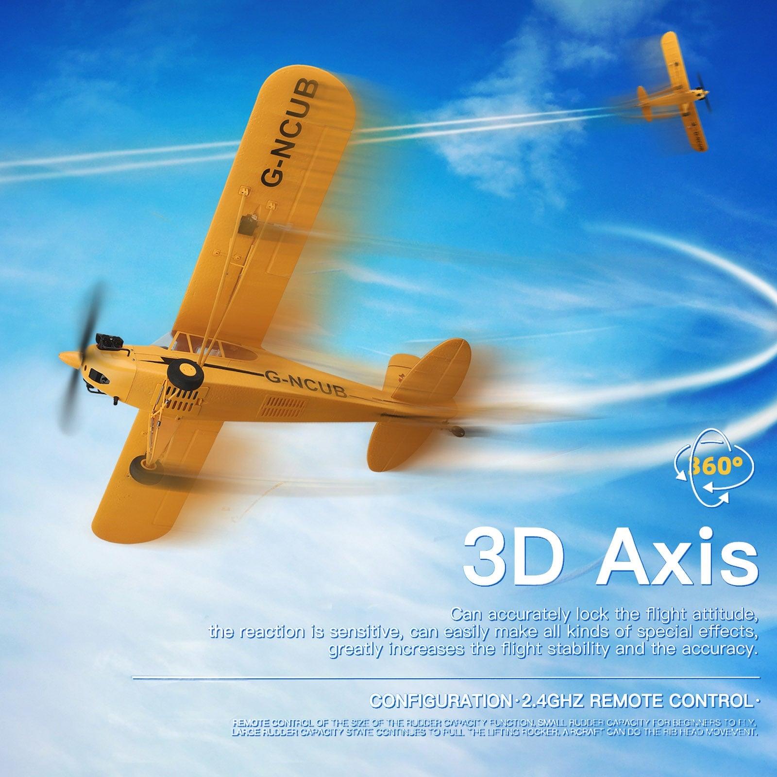 Shop XK A160 J3 Skylark 3D/6G Brushless Motor EPP RC Airplane RC
