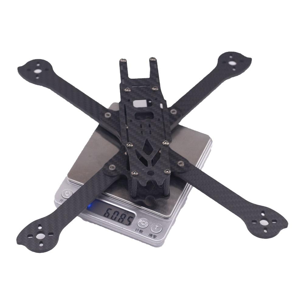 7-Inch FPV Drone Frame Kit - XL6 Wheelbase 265mm Long Range 3K Carbon ...