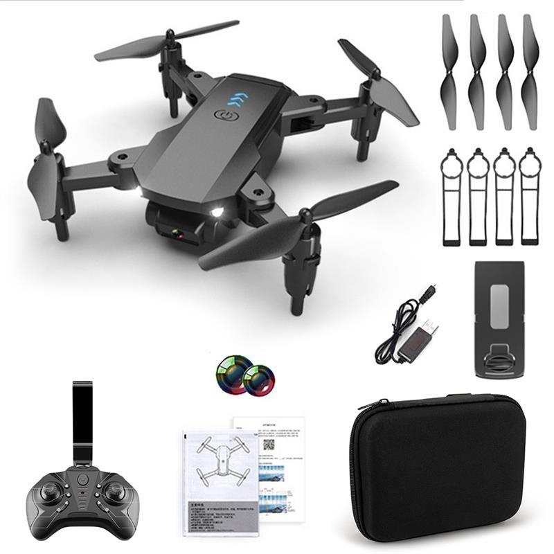 Q12 Drone - 4k HD Camera WiFi Fpv Air Pressure Altitude Hold Black And Gray drone Foldable RC Drones Toy - RCDrone