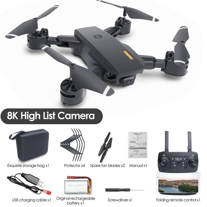 Dron 5G GPS Drone 8K Professional Drones 6K HD Aerial Photography Obstacle Avoidance Quadcopter Helicopter RC Distance 3000M - RCDrone