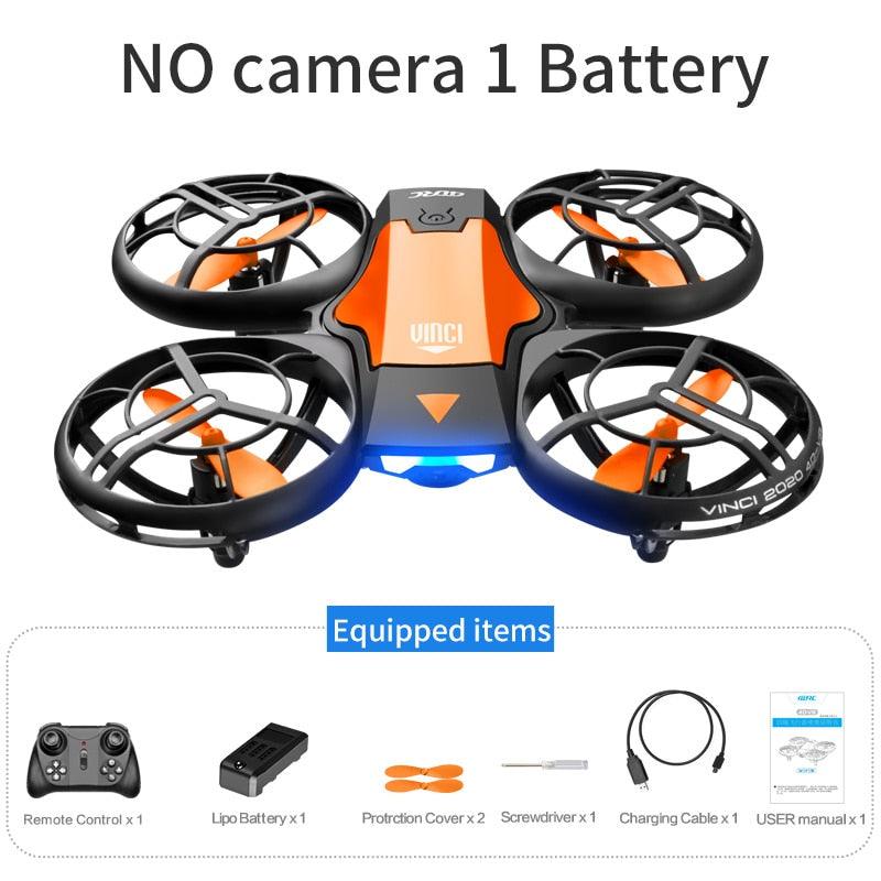 V8 Mini Drone - 4K HD Camera WiFi Fpv Air Pressure Height Maintain Foldable Quadcopter RC Dron Toy Gift - RCDrone