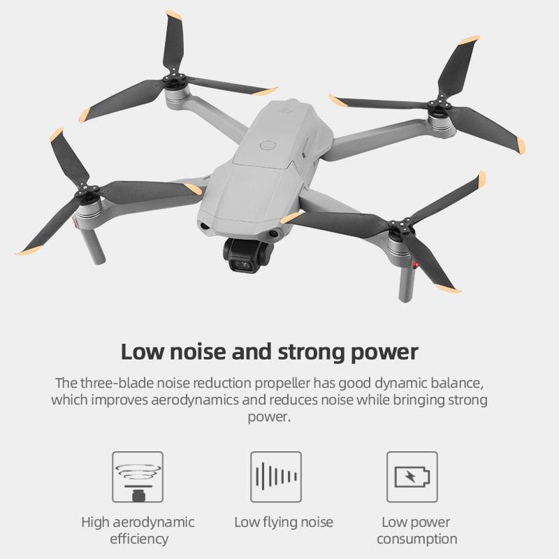 大きな割引 DJI MAVIC pro/zoom 2シリーズ用 低ノイズプロペラ 2 1ペア