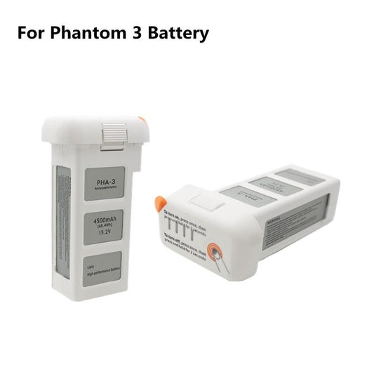 DJI Phantom 3 Battery - 15.2V 4500mah Lipo 4S Battery for Phantom 3 series replacement battery drone accessories flight time 24 minutes Modular Battery - RCDrone