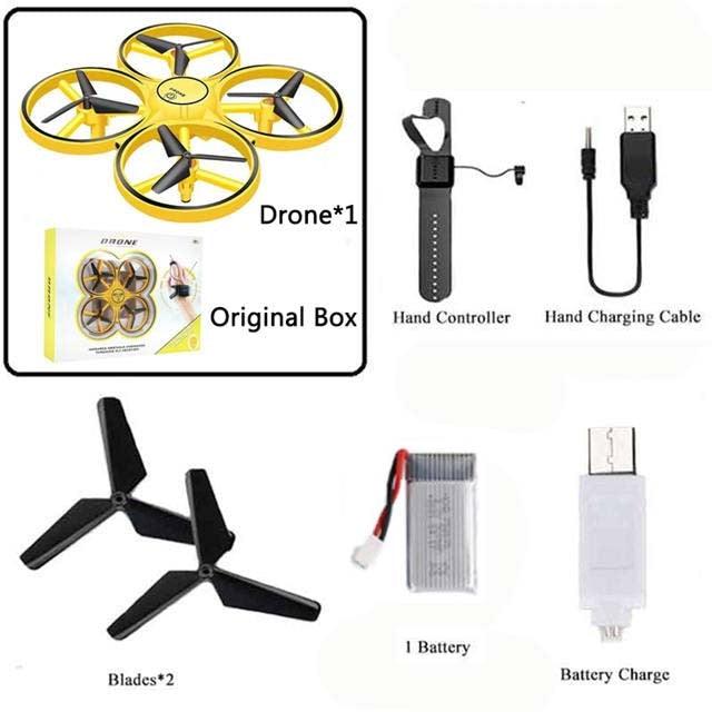 Drone manejado best sale con la mano