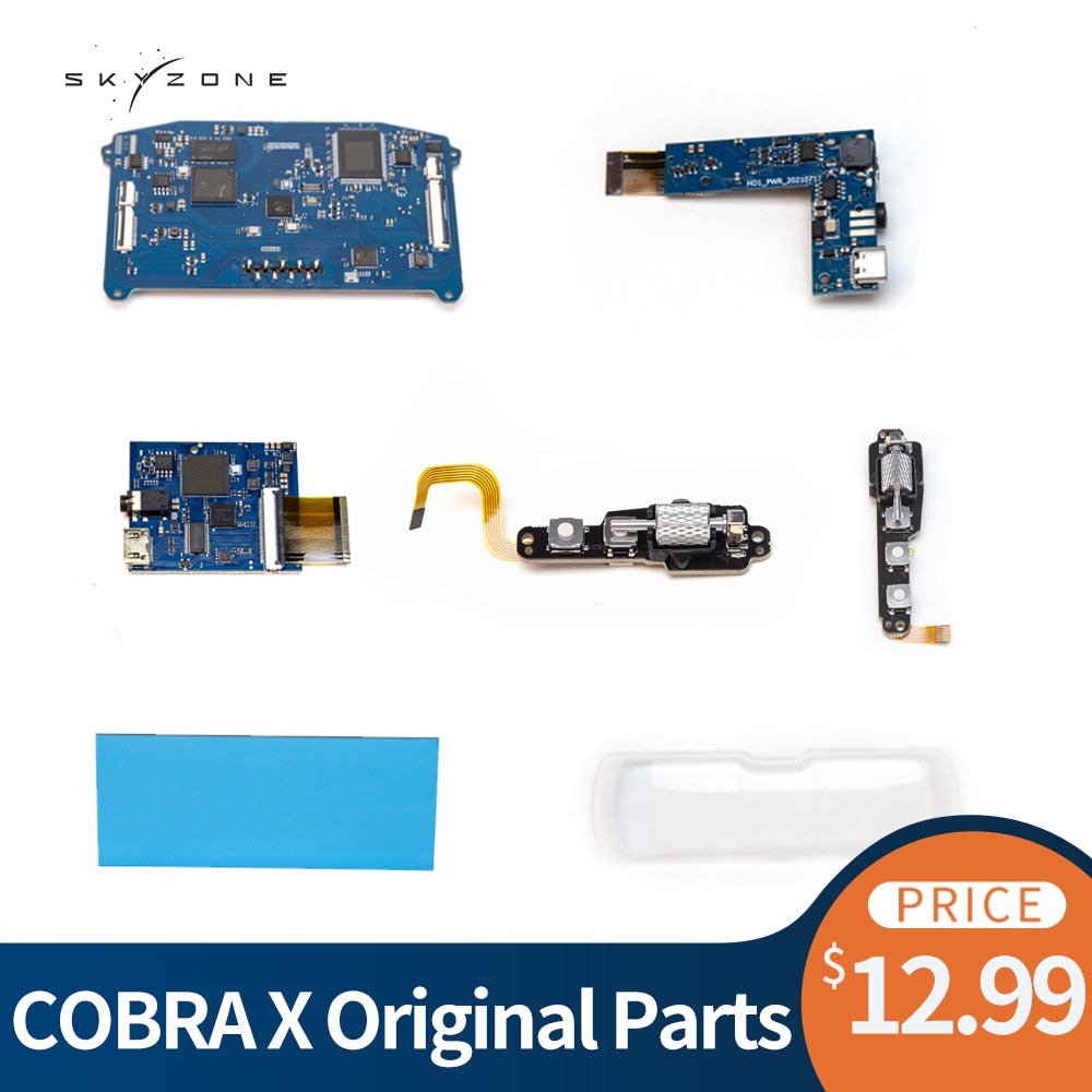 SKYZONE COBRA X FPV Goggles Original Parts - for Upgrade/Replacement/Repair fpv Goggles Parts Accessories