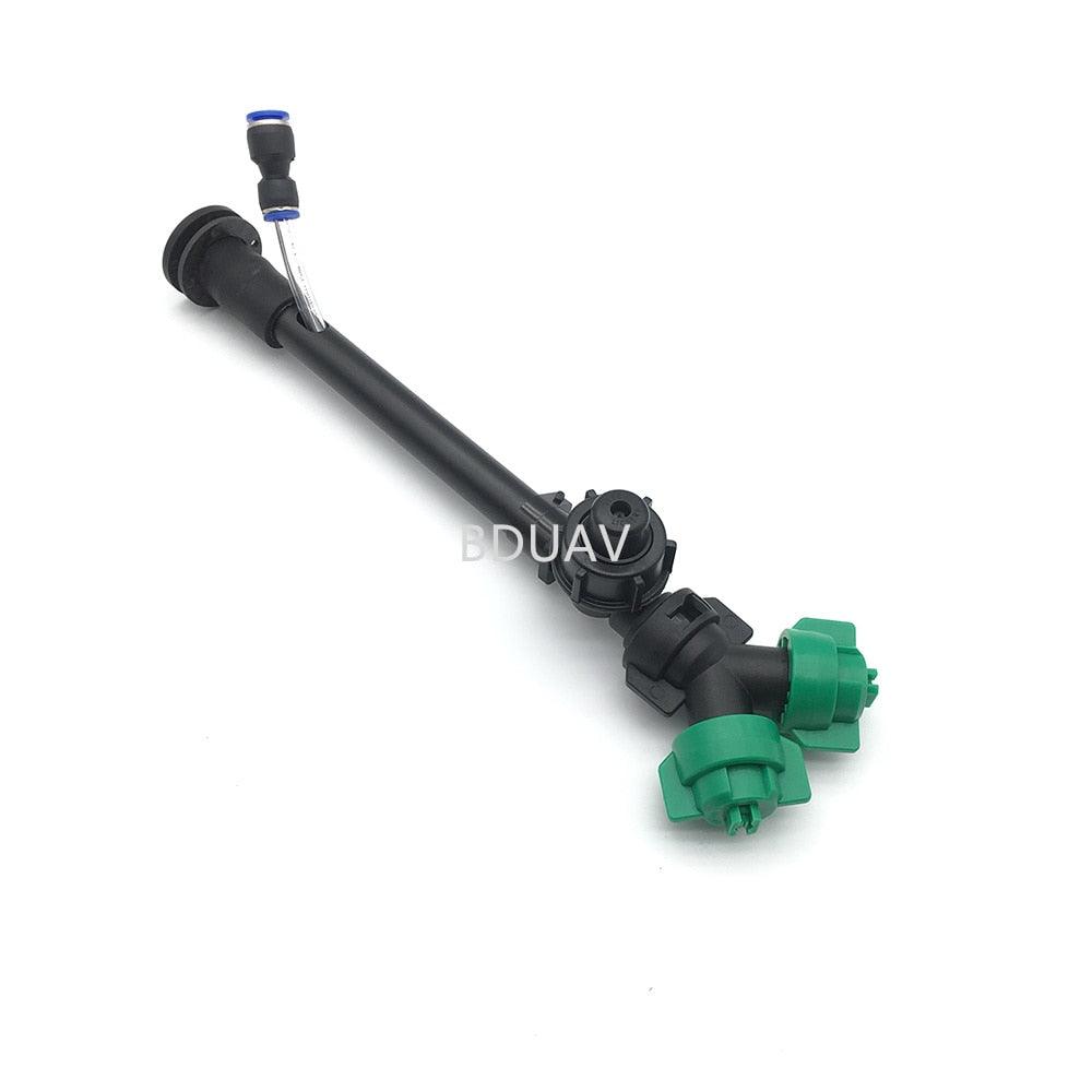 DIY Agricultural spraying drone Double nozzle - anti-collision Y spray extension rod high-pressure atomizing nozzle for X8 power - RCDrone