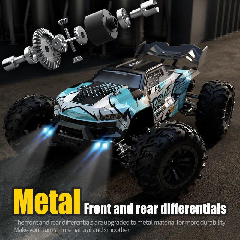Rc Cars 2.4g 390 Moter High Speed Racing With Led 4wd Drift Remote Control  Off-road 4x4 Truck Toys For Adults And Kids - Rc Cars - AliExpress