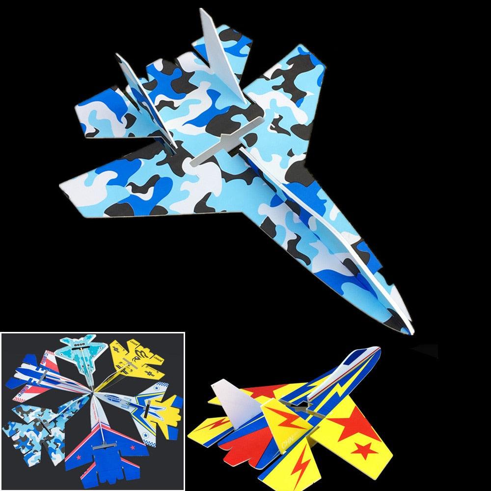 Su27 RC 飛行機 - 飛行固定翼モデル Microzone MC6C 送信機付き受信機