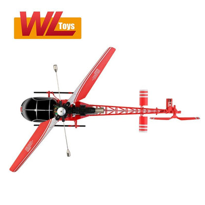 Wltoys V915-A RC Helicopter RTF - 2.4G 4CH Dual Brush Motor Control Avion Fixed Height Aircraft Drone Gift for Aldult Friends - RCDrone