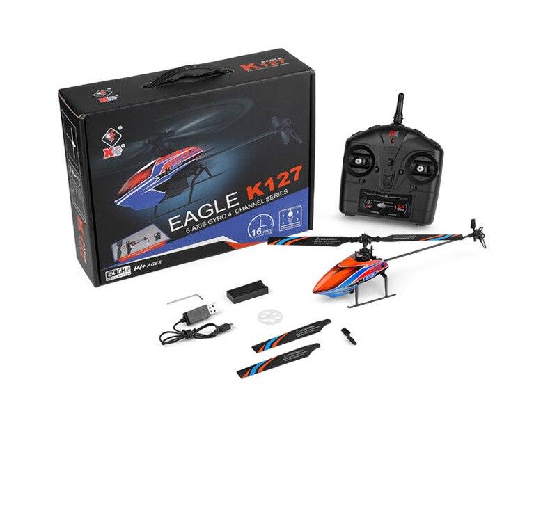 Wltoys K127 Rc Helicopter - V911S Upgraded 2.4G 4CH 6G 6-Axis Gyro Aileronless RC Helicopter RTF RC Airplane Children&#39;s Gift Fun - RCDrone