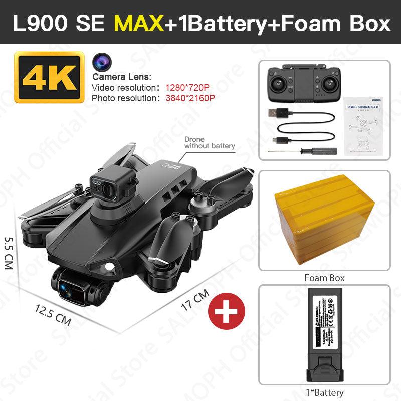 L900 Pro SE MAX Drone - 4K HD Professional With Camera 5G WIFI 360 Obstacle Avoidance FPV Brushless Motor RC Quadcopter Mini Dron Professional Camera Drone - RCDrone
