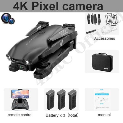 4DRC V13 Mini Drone With Wide Angle HD 4K 1080P Dual Camera WiFi Fpv RC Foldable Quadcopter Dron Gift Toys - RCDrone