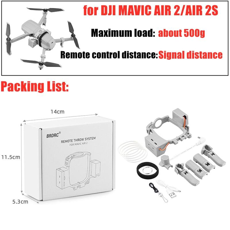 Remote Throw System Airdrop System for DJI Mavic air 2/Air 2S Mini 2 Mavic 2 Pro Drone Fis ...