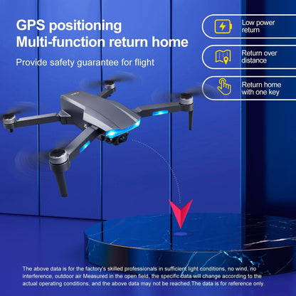 JINHENG S106 GPS Drone - 2023 New 8K HD Dual Camera Professional aerial photography Brushless Motor Foldable Quadcopter Toy Gift Professional Camera Drone - RCDrone