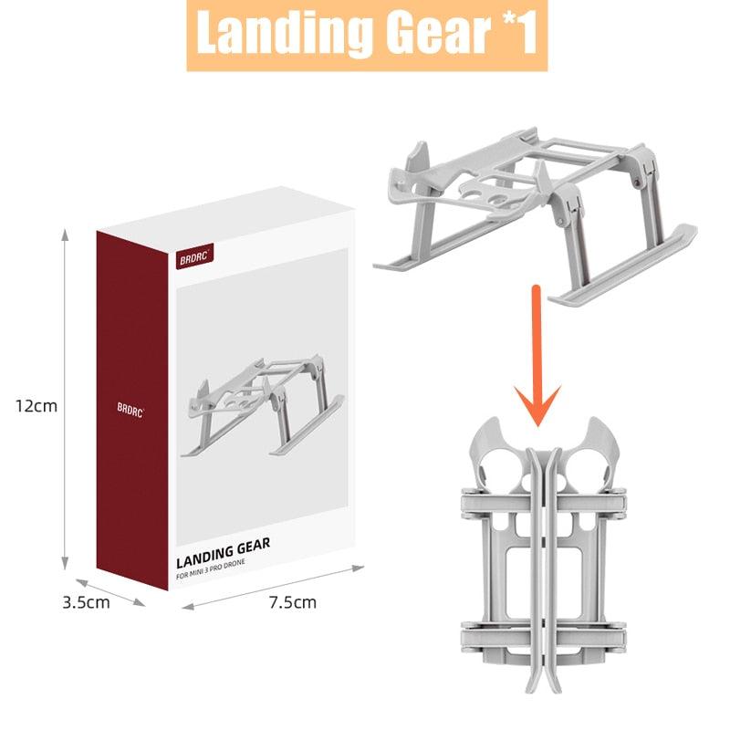 Foldable Landing Gear for DJI MINI 3/ for MINI 3 PRO Extender Long Leg Foot Protector Stand for MINI 3 Drone Accessories - RCDrone