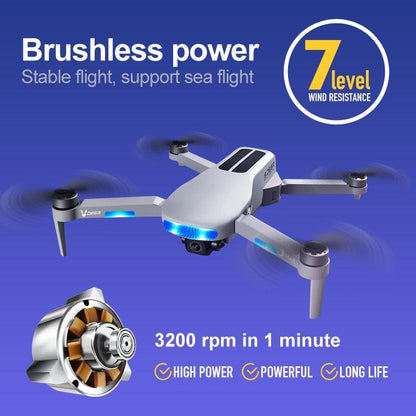 LU3 MAX GPS Drone - 8K Hd Dual Camera Profesional Helicopter FPV Dron Foldable Rc Quadcopter 5G Wifi Brushless Motor Drones - RCDrone