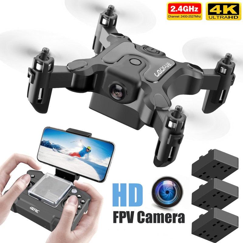 A88 Drone Met 1080p HD Camera - Kindvriendelijk - 2 Batterijen - Opvouwbaar - FPV WiFi - Zwaartekrachtsensor - 3D Flip - Hoogtebehoud - Headless Modus - Cadeau