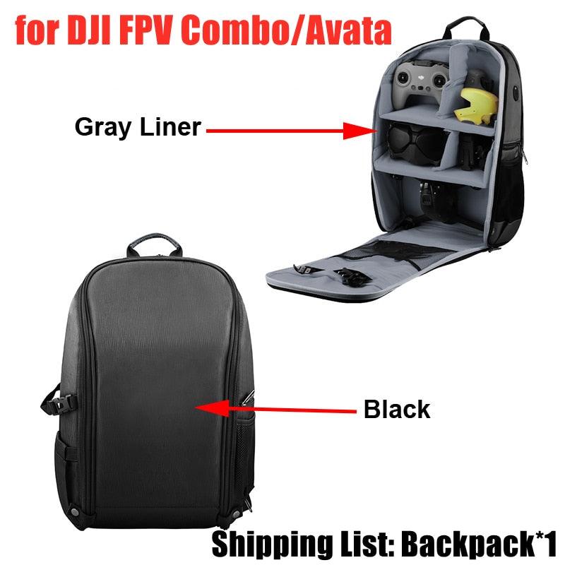 Zaino per DJI Avata 2 per DJI GOGGLES 3 Borsa di Stoccaggio di Zaino per DJI Avata 2 per DJI GOGGLES 3 Borsa di Stoccaggio di