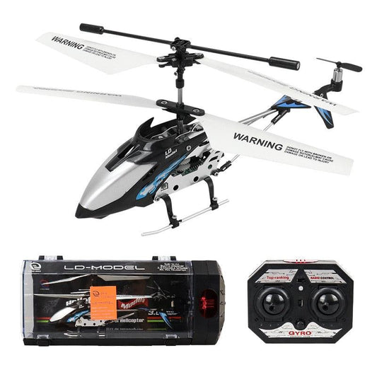 LD-Model Rc Helicopter - 3.5CH Metal RC Helicopter With Lights Remote Controller Helicopter - RCDrone