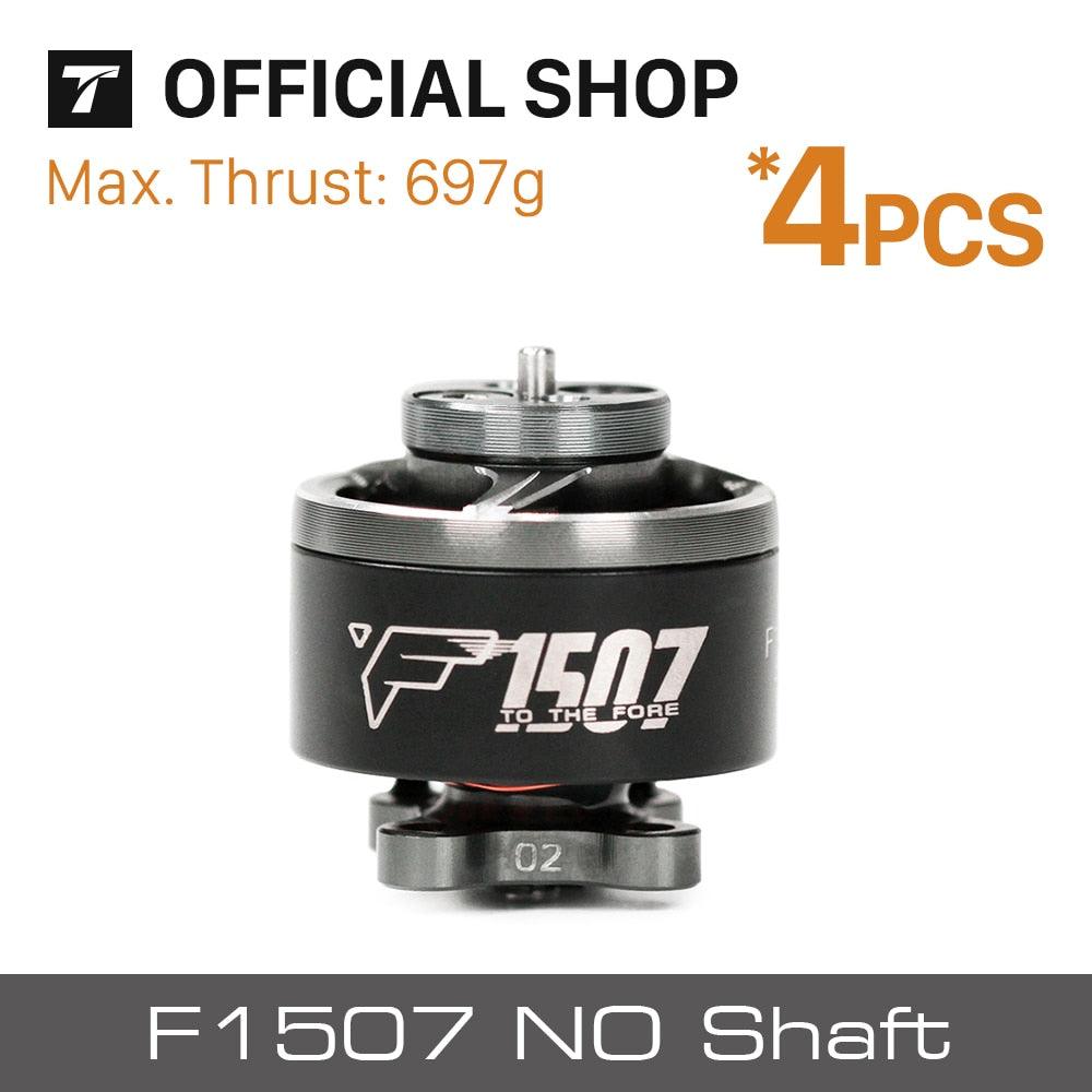 4xT-MOTOR F1507 No Shaft KV2700/KV3800 Brushless Motor For Cinewhoop , 3&quot; prop FPV Drone FPV Freestyle Racing Drone - RCDrone