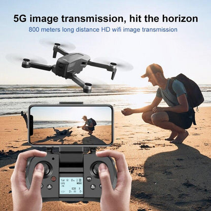 F4 Drone - 4K HD Professional 2-Axis Gimbal Brushless RC Dron GPS 5G WIFI 2KM Flight Distance FPV Foldable Quadcopter VS SG907 MAX Professional Camera Drone - RCDrone