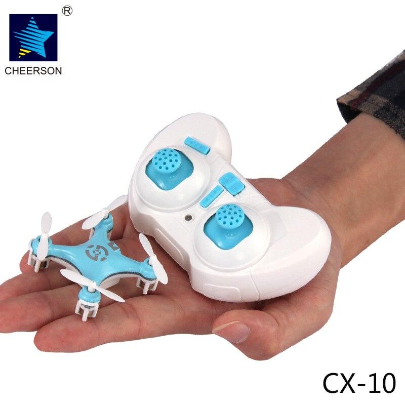 Cheerson CX10 Mini Drone - 4CH 2.4G RC Remote Control Drone Quadcopter Helicopter LED CX 10 Mini Done Toys Gift For Children Gift - RCDrone