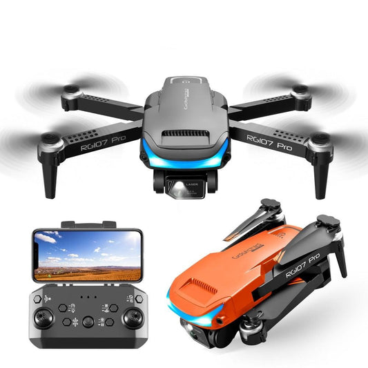 2024 NEW RG107 Drone Obstacle Avoidance Electrically Adjustable Camera RC 4K HD Dual Optical Flow Positioning Four Axis Aircraft - RCDrone