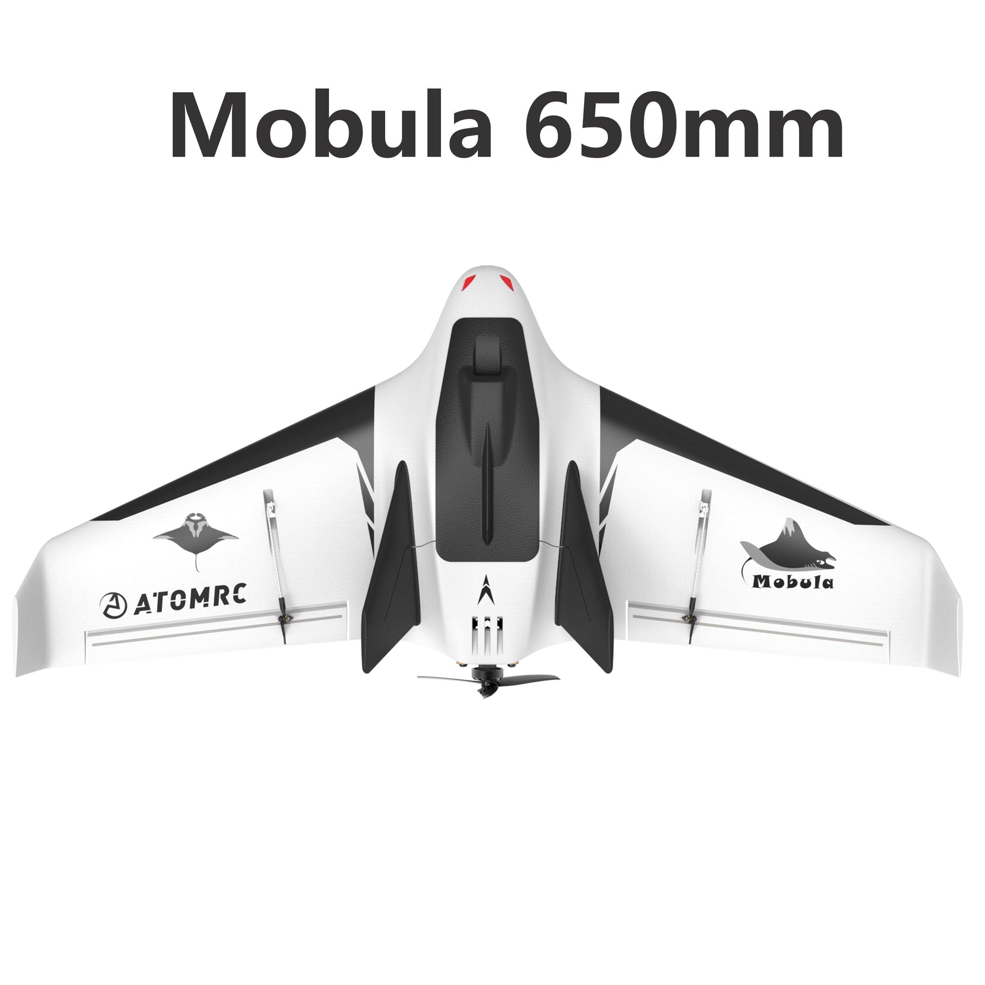 ATOMRC Mobula 650mm Wingspan Fixed Wing FPV Aircraft RC Airplane KIT PNP FPV PNP Outdoor Flying Wing - RCDrone