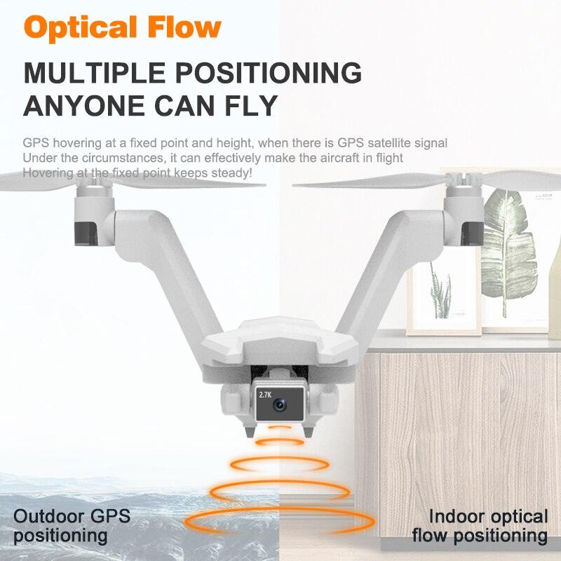 New L100 GPS Drone Professional Aerial HD Dual Camera EIS 2-Axis Gimbal V-type Double Rotor 30mins Long-Endurance RC Aircraft Professional Camera Drone - RCDrone