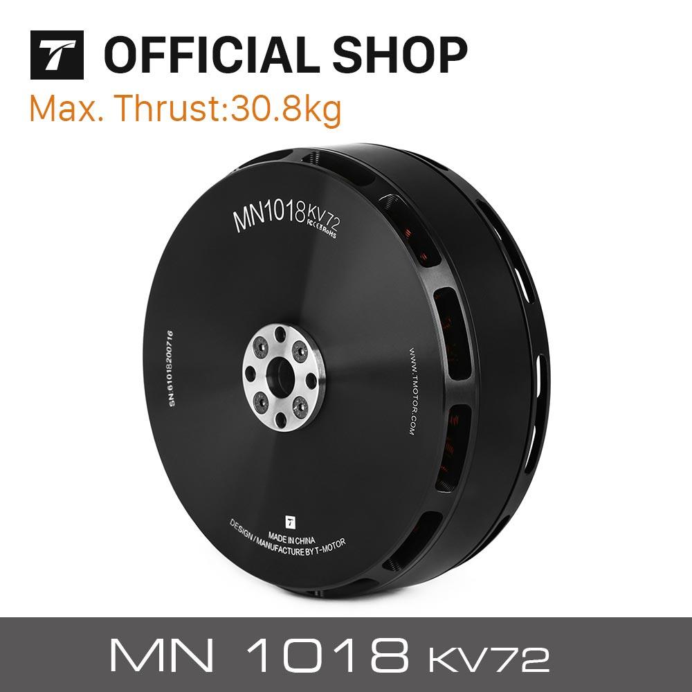 T-MOTOR MN1018 KV72 brushless motor All-rounder heat &amp; couldness fly fearless - RCDrone