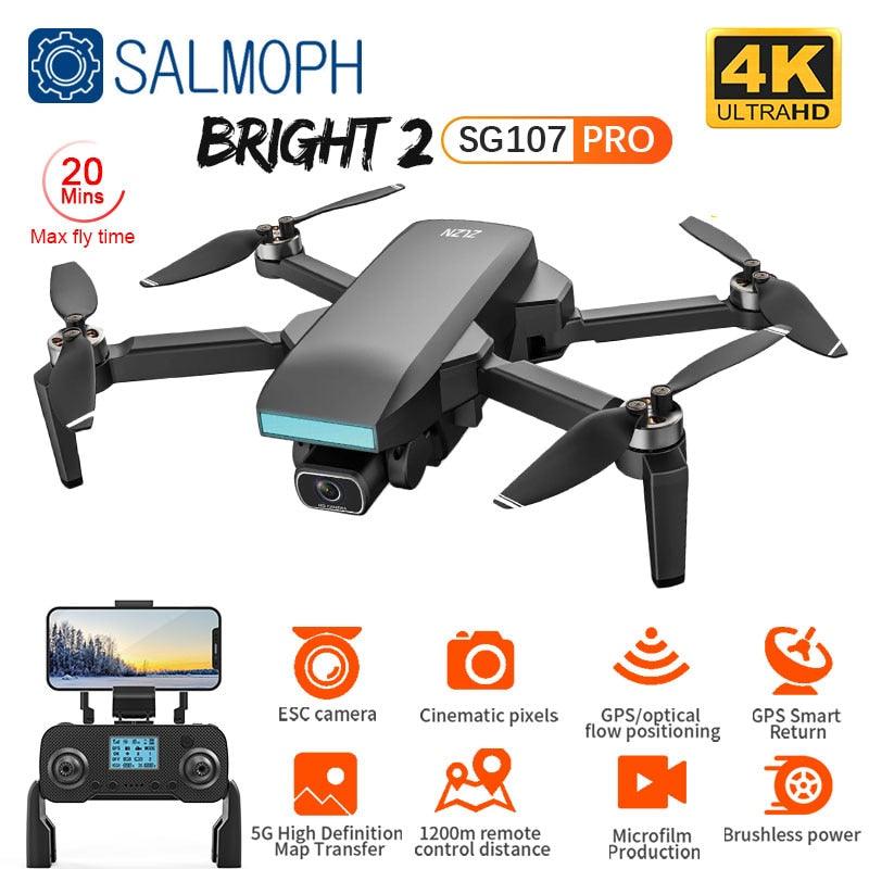 ZLL SG107 Pro Mini Drone - with WIFI Profesional 4K HD Dual Camera FPV Quadcopter Optical Flow Gesture Control SG107Pro Rc Dron - RCDrone