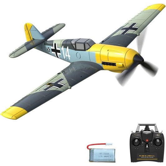 VOLANTEXRC BF 109 - 4CH RC Warbird RC Airplane RTF with Xpilot Stabilization System Remote Control Plane Toys for Childrens - RCDrone