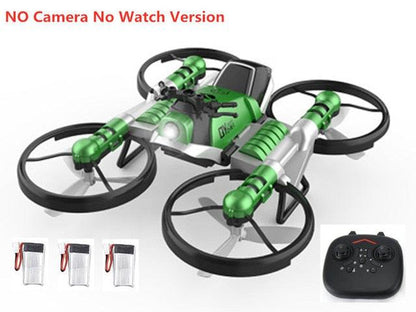 Motorcycle aircraft 2 in 1 Deformation Drone With 4K HD Camera 3D Flip One Key Return Headless Mode RC Quadrocopter - RCDrone