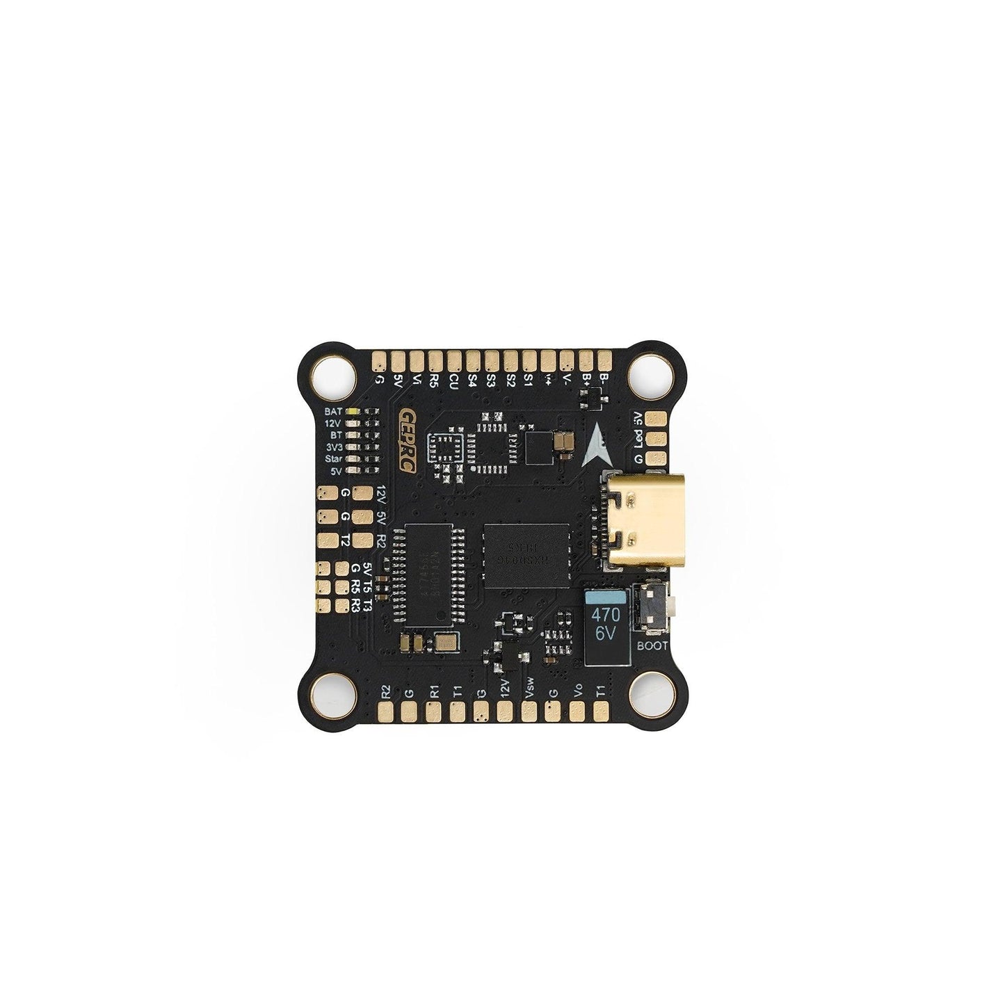 GEPRC SPAN F722-BT-HD V2 Stack - Flight Controller Stack F7 BL32 50A 96K 4IN1 ESC SUPPORT BLUETOOTH PARAMETER TUNING - RCDrone