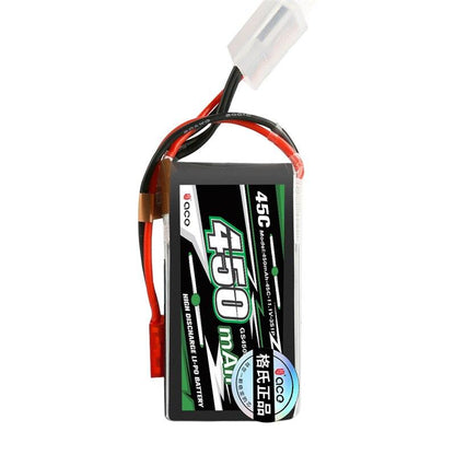 NEW Gens ACE 450man 800mAh 2S 3S 7.4v 11.1V 45C Avionics With T/JSYP Plug Lithium battery for aircraft model - RCDrone