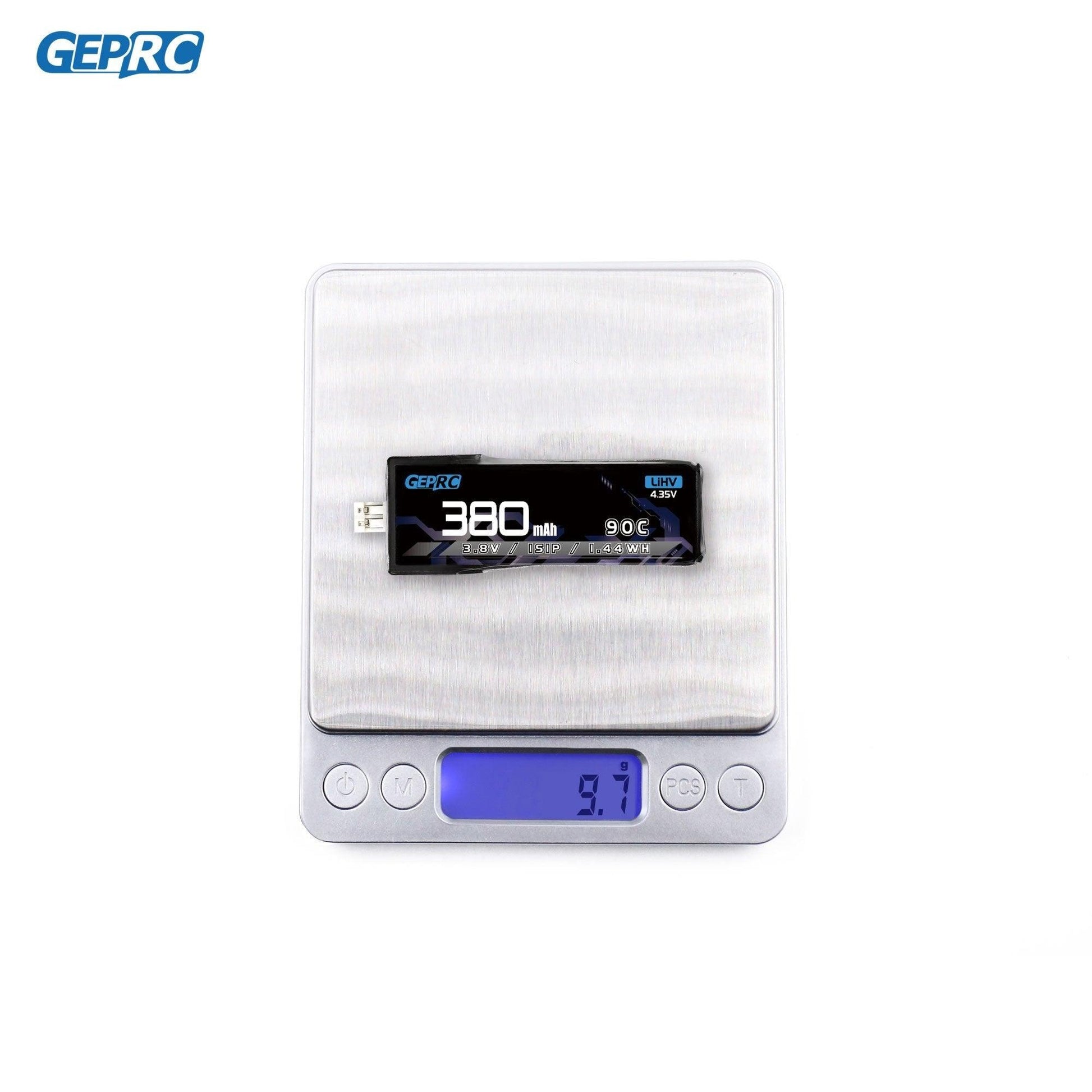 GEPRC 1S 380mAh 90C Battery - Suitable For SMART16 Series Drone For RC FPV Quadcopter Drone Accessories Parts - RCDrone
