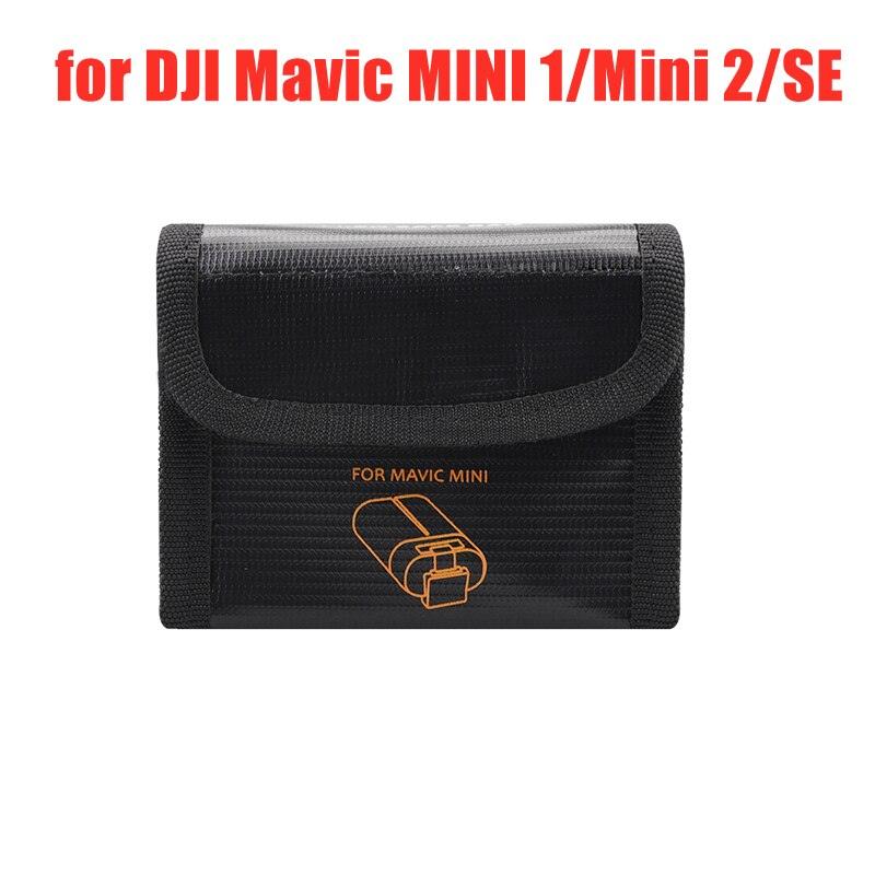 Battery Safe Bag for DJI Mavic MINI/Mini 2/SE/ for DJI MINI 3 PRO Drone Protective Case Protector Explosion-proof Anti-scratch Bag - RCDrone