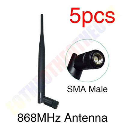 Eoth 5PC 868MHz Antenna 915MHz antena Lorawan lora 5dbi SMA Male female Connector 868 915 mhz antena GSM 21cm ipex 1 pigtail - RCDrone