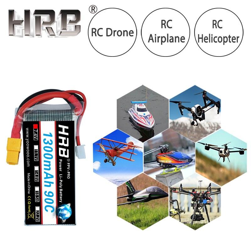 HRB Lipo 2S Battery 7.4V 3000mah - 60C for RC Car UAV Drone RC Truck R –  RCDrone