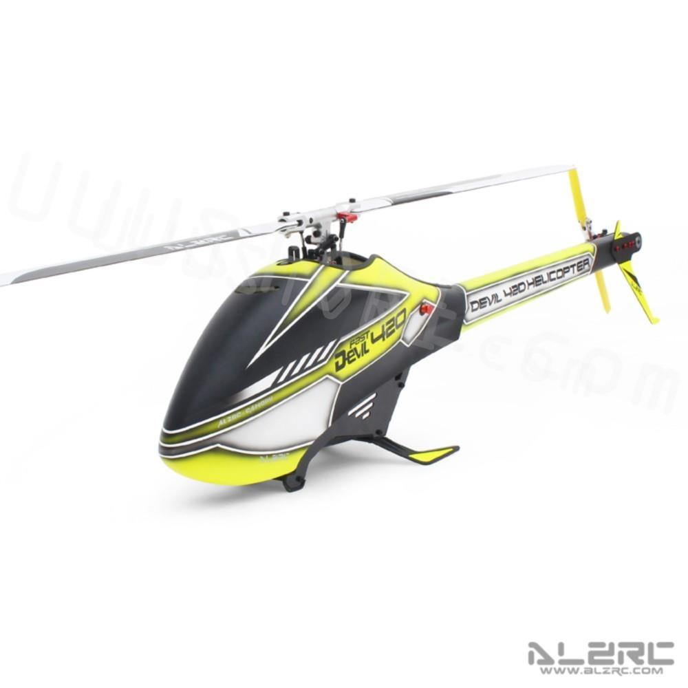 2023 New ALZRC Devil 420 Fast FBL 3D Flying RC Helicopter Super Combo With Motor ESC Servo Gyro RC Model toys - RCDrone