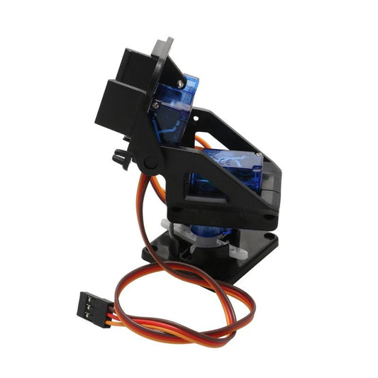 1Set Dual Axle Servo Gimbal Anti-Vibration Camera Platform Mount PTZ Pan/Tilt with 2PCS 9G Servo for FPV Drone Assembly Parts - RCDrone